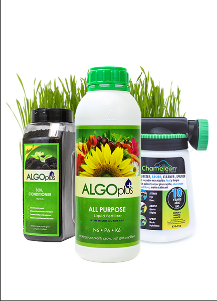 Algoplus Lawn Care Kit for Small, Medium and Large Lawns!